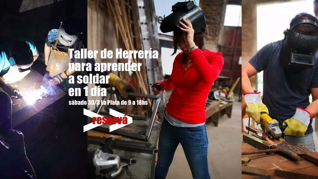 Taller de herrería para aprender a soldar en 1 día