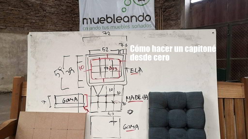 Como hacer un tapizado capitone Como hacer un tapizado capitone