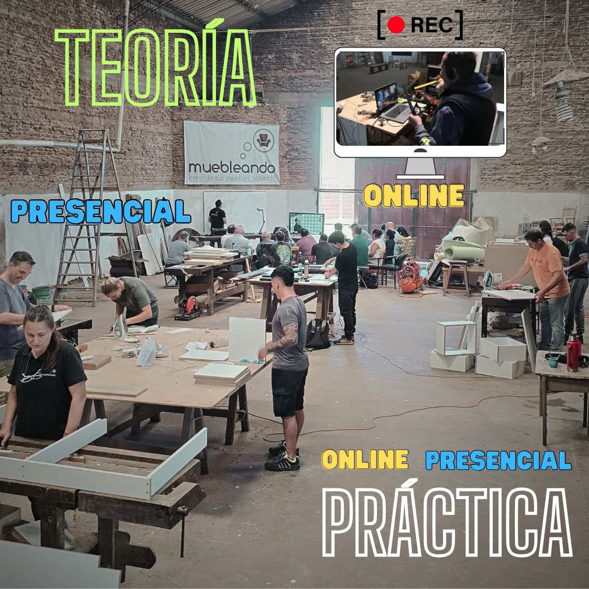 Curso Muebleando Teoría y Práctica