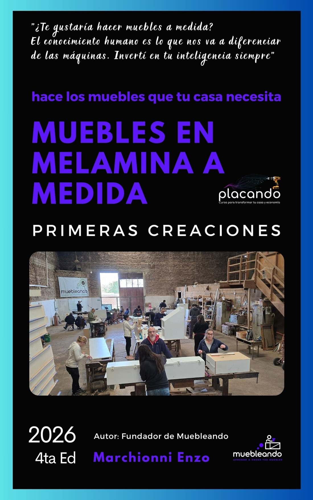 Tapa del Manual de Muebleando, 4ta edición, Primeras Creaciones